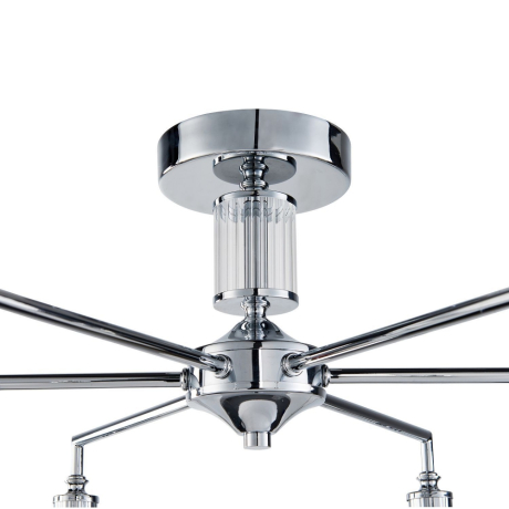 Потолочная люстра с лампочками Favourite Laciness 2611-6P+Lamps E14 Свеча 