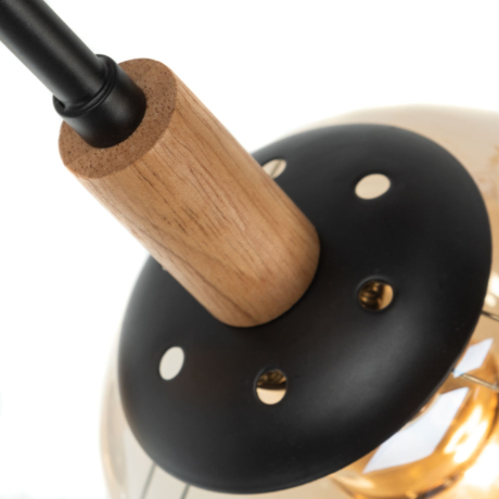 Потолочная люстра Oxford Arte lamp Oxford с поддержкой Маруся A2716PL-8BK-М 