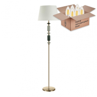 Торшер с лампочкой Odeon Light Candy 4861/1FA+Lamps Е27 Свеча