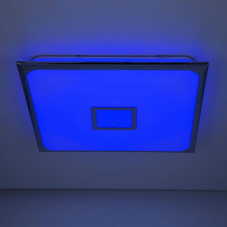 Потолочная светодиодная люстра с поддержкой ''Алиса'' и пультом ДУ Citilux Старлайт Смарт CL703AK50G 