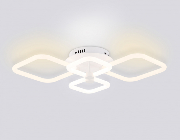 Потолочный светодиодный светильник с пультом Ambrella light ACRYLICA OriginalFA3822 