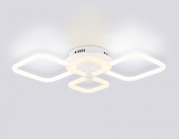 Потолочный светодиодный светильник с пультом Ambrella light ACRYLICA OriginalFA3822 
