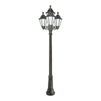 E26.156.S31.BYF1R Уличный фонарь Fumagalli Gigi Bisso/Rut 3+1