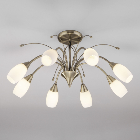 Потолочная люстра Eurosvet 30280/8 античная бронза 