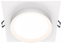 Встраиваемый светильник Maytoni Technical Hoop DL086-GX53-SQ-W