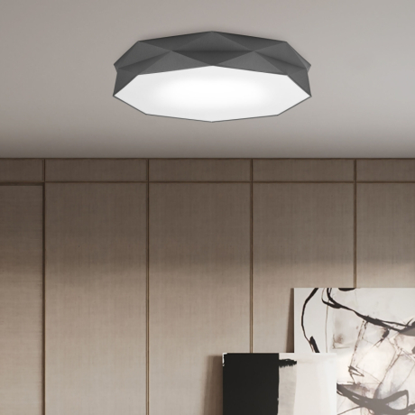 Потолочный светильник TK Lighting 4223 Kantoor Graphite 