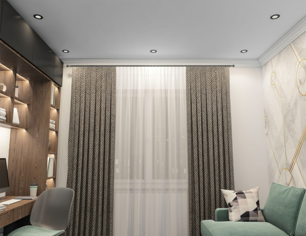 Встраиваемый светильник Denkirs DK3061-BK+WH 