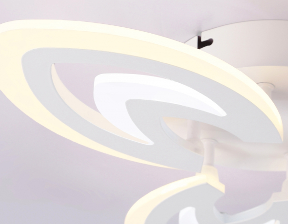 Потолочный светодиодный светильник с пультом Ambrella light ACRYLICA OriginalFA4545 