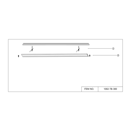 Трек накладной Favourite Unika 1002-TB-300 