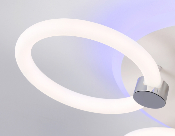 Потолочная диммируемая люстра с пульто ДУ Ambrella light ACRYLICA FA3838 