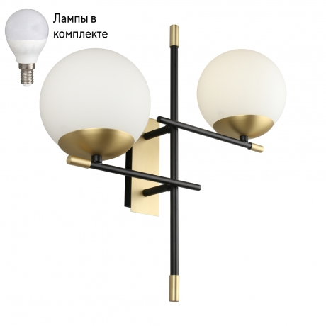 Бра с лампочками APLOYT APL.313.01.02+Lamps 