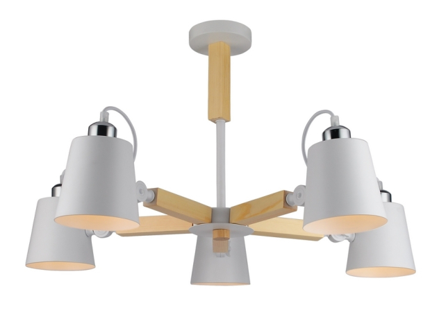 Люстра на штанге Arte Lamp Oscar A7141PL-5WH 