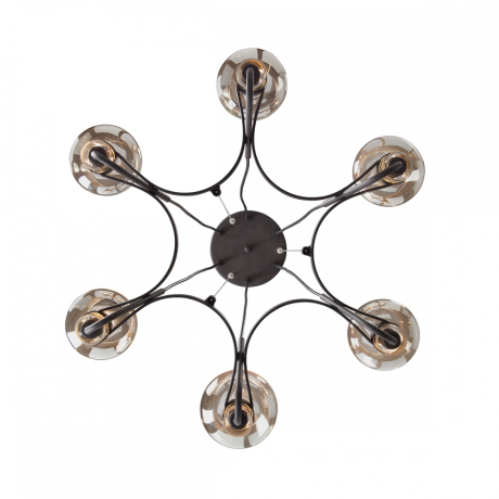 Подвесная люстра Vitaluce Шарики V4824-1/6S 