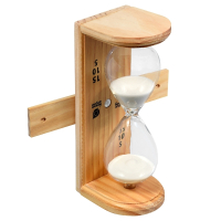 Нарушена упаковка!  <297055> Часы песочные ''Люкс'' 6,5х9х19,5 см для бани и сауны  18035