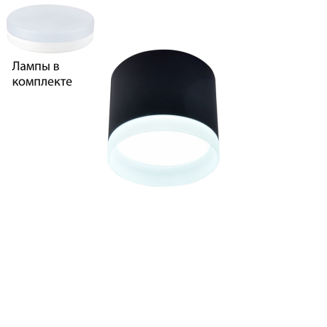 Светильник точечный с Led лампочками в комплекте Favourite 4214-1C+Lamps 