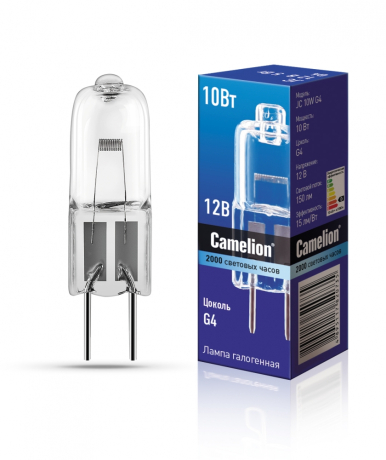 Галогенная лампа G4 10W JC Camelion JC 10W G4 (2167) 