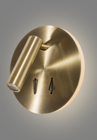 Нарушена упаковка!  <291326> Спот Crystal Lux CLT 223 CLT 223W BZ