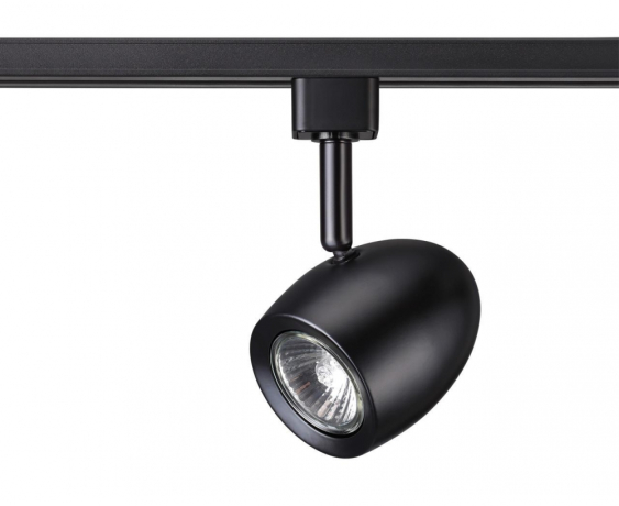 Однофазный светильник для шинопровода с лампочкой Novotech 370547+Lamps 