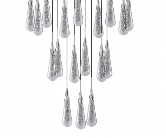 Подвесная светодиодная люстра Kink Light Асмер 07861-18A,02 