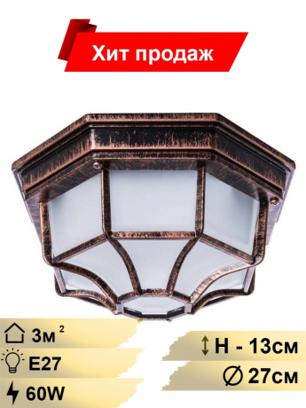 Потолочные уличные светильники