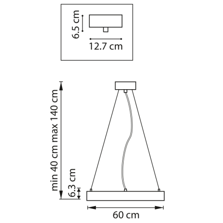 Подвесной светильник Lightstar Saturno 748023 
