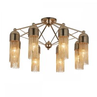 Потолочная люстра с лампочками Favourite Zaria 2739-8P+Lamps E14 Свеча