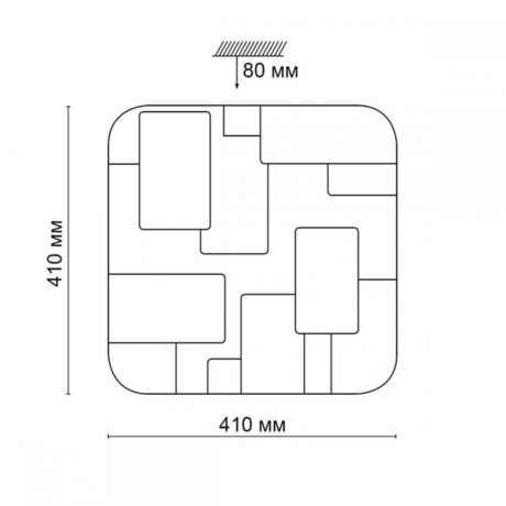 Настенно-потолочный светодиодный светильник с пультом Sonex Nores 2085/DL 
