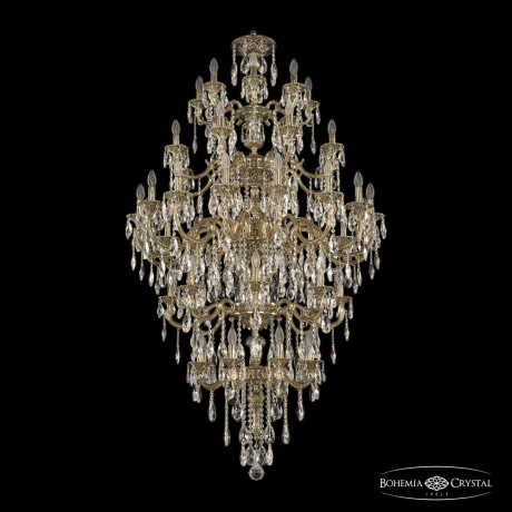 Подвесная люстра Bohemia Ivele Crystal Verona 72101/8+8+16+8+8/360/5d B GB 