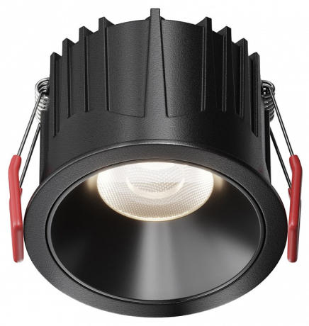 Встраиваемый светильник Maytoni Technical Alfa LED DL043-01-15W4K-RD-B-1 