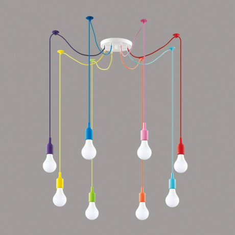 Подвесная люстра-паук Lumion Lotte с поддержкой Маруся 3719/8-М 