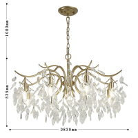 Подвесная люстра Favourite Brillo 3003-9P