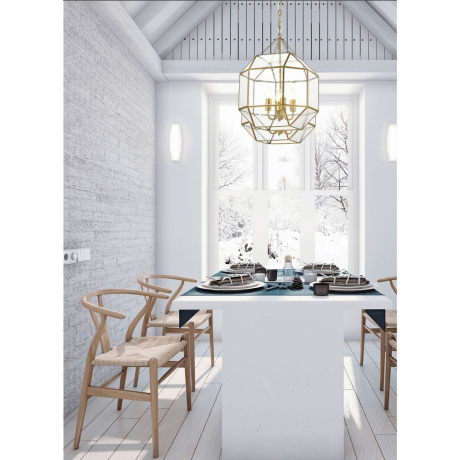 Люстра с лампочками, подвесная, комплект от Lustrof. №98164-617460 