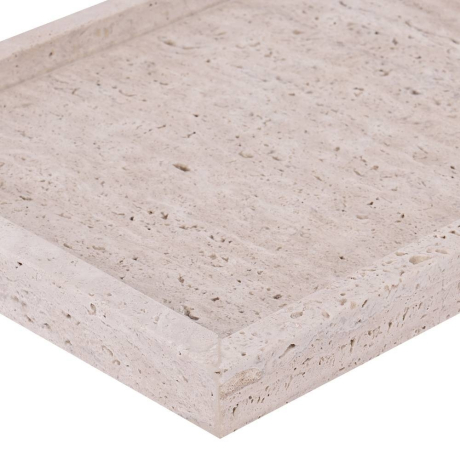 427248 Поднос декоративный MAROMANDIA, L305, B230, H25, мрамор, бежевый Eglo 