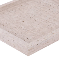 427248 Поднос декоративный MAROMANDIA, L305, B230, H25, мрамор, бежевый Eglo