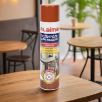 Нарушена упаковка!  <289259> Полироль для мебели ЛАЙМА "Антипыль" с воском и антистатиком, 300 мл, аэрозоль, 606511