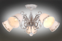 Люстра с поддержкой Алисы потолочная Omnilux OML-53707-05-A