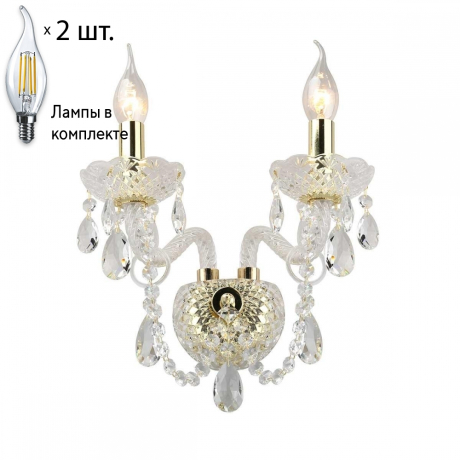 Бра с лампочками APLOYT APL.755.11.02+Lamps 