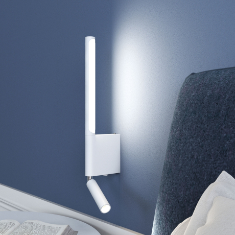 Настенный светодиодный светильник Elektrostandard Sarca 40111/LED белый (a057583) 