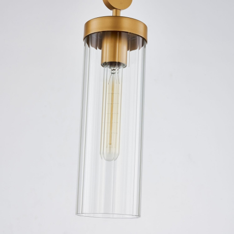 Подвесной светильник с лампочкой Favourite Radiales 3099-1P+Lamps Е27 Свеча 