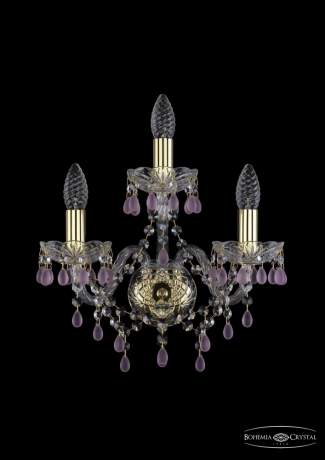1410B/2+1/141/G/V7010 Бра Bohemia Ivele Crystal 