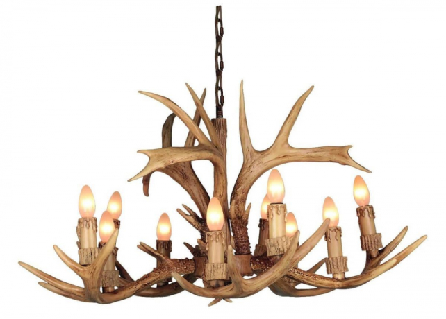 Люстра с лампочками Omnilux OML-52003-10+Lamps 