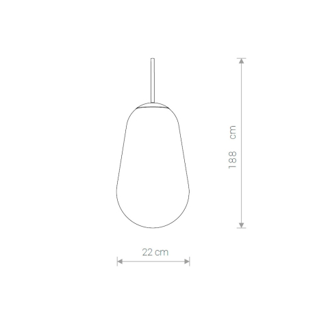Подвесной светильник Nowodvorski Pear M 8672 