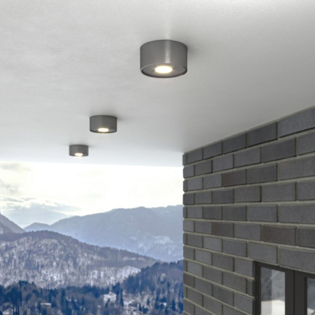 Потолочные уличные светильники