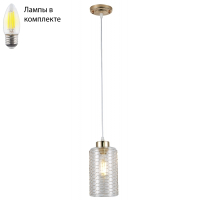 Светильник подвесной с Led лампочками в комплекте Rivoli Б0054877+Lamps