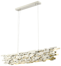 Подвесной светильник в комплекте с LED лампами G9. Интерьер - Над обеденным островом. Комплект от Lustrof №657336-702008