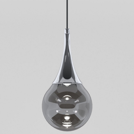 Подвесной светильник Eurosvet Adour 50256/1 LED дымчатый 