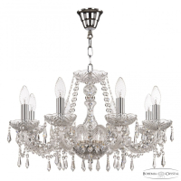 Подвесная люстра Bohemia Ivele Crystal 104 104/8/195 Ni