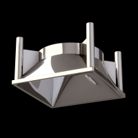 Рамка на 1 светильник Maytoni Technical Alfa LED C065-01CH