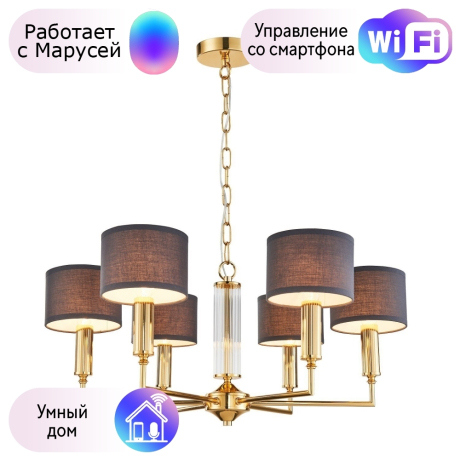 Подвесная люстра Favourite Laciness с поддержкой Маруся 2609-6P-М 