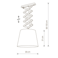 Потолочный cветильник Nowodvorski Tosca 9048